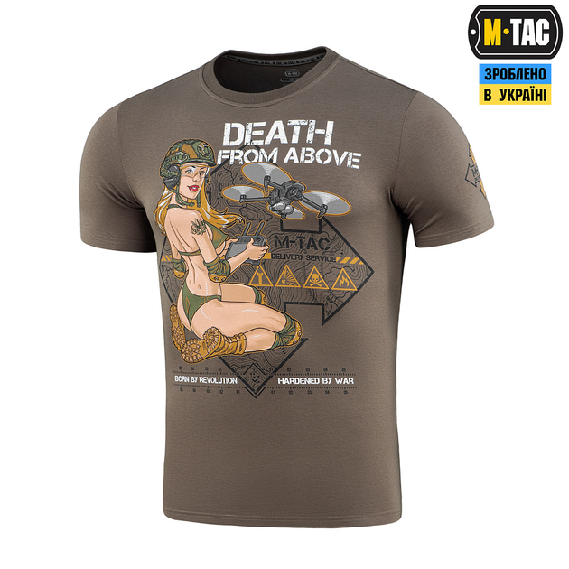 M-Tac футболка Delivery Service Мавік Dark Olive 2XL - зображення 1