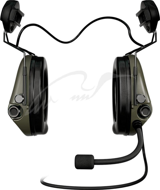 Активні навушники Sordin Supreme MIL CC з ARC Rail. Колір: зелений - зображення 1