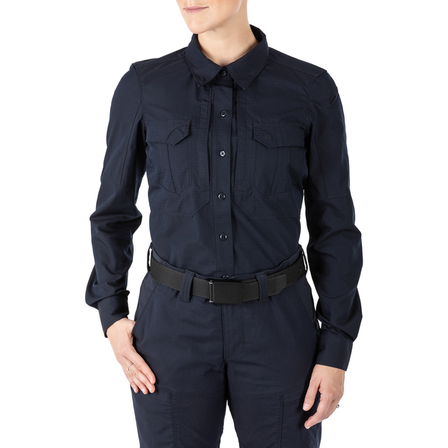 Сорочка тактична жіноча 5.11 Tactical Women's Stryke™ Long Sleeve Shirt S Dark Navy - зображення 1