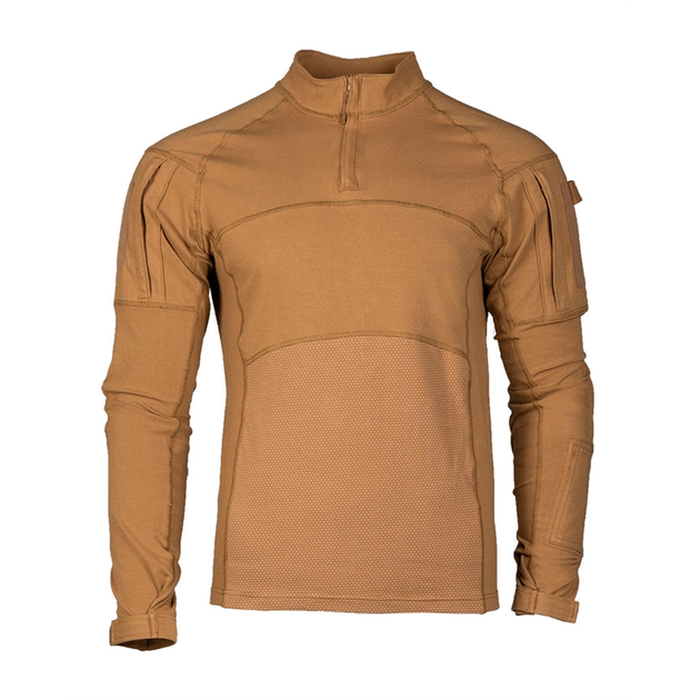 Сорочка тактична під бронежилет Sturm Mil-Tec Assault Field Shirt M DARK COYOTE - зображення 2