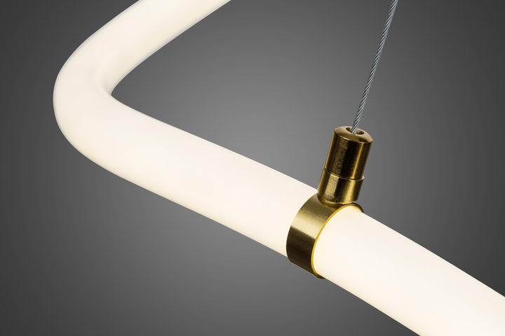 Люстра подвесная Berger 7003-PL-50 Gold LED 50 Вт 4000K для кухни, спальни, прихожей - изображение 3