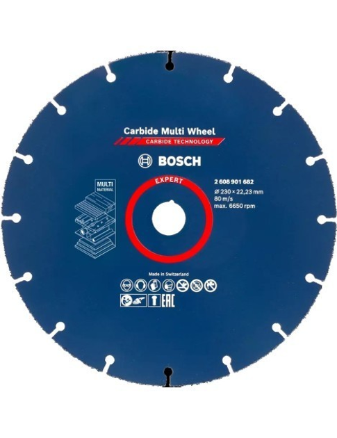 Пильный диск Bosch Expert Carbide Multi Wheel 230x22,23 мм (2608901682 ...