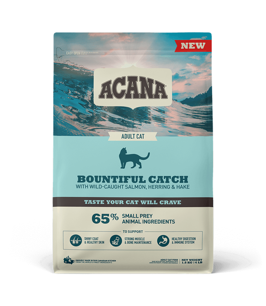 Сухий корм для котів Acana Bountiful Catch Cat для всіх порід з рибою 1.8 кг (a71443) - Фото 1 Сухий корм для котів Acana Bountiful Catch Cat для всіх порід з рибою 1.8 кг (a71443) - зображення 1
