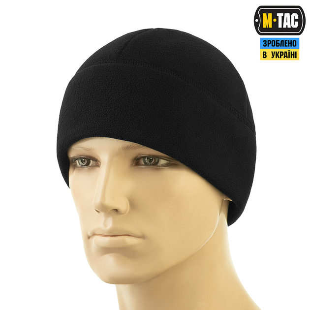 Шапка M-Tac Watch Cap Elite флис (320г/м2) XL Black - изображение 1