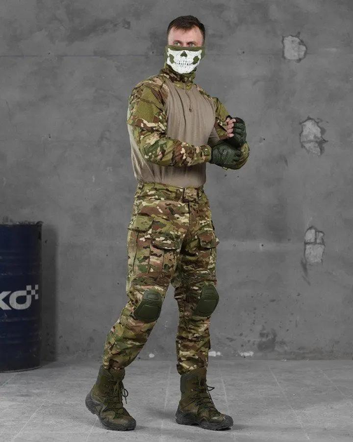 Тактичний костюм Combat G3 з наколінниками штани+убакс L мультикам (86510) - зображення 2