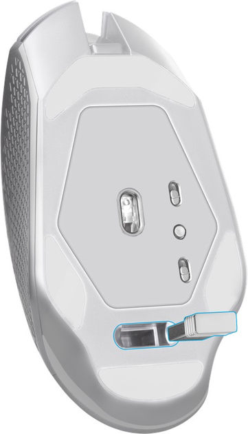 Mysz Defender Glory GM-514 Wireless White (4745090820515) - obraz 4