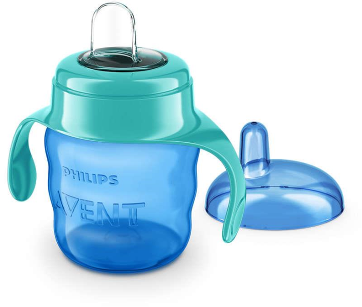 Чашка с трубочкой Philips Avent z/ust.Clas. синяя 200 мл (8710103854364 ...