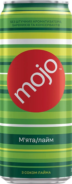 Упаковка напитка безалкогольного сокосодержащего Mojo Мята-Лайм