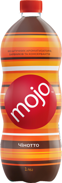 Упаковка напою безалкогольного Mojo Чінотто Сильногазований 1 л х 6 шт ...