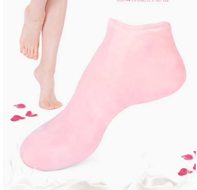Носочки силиконовые увлажняющие для ног Silicon Moisturizing Socks ...