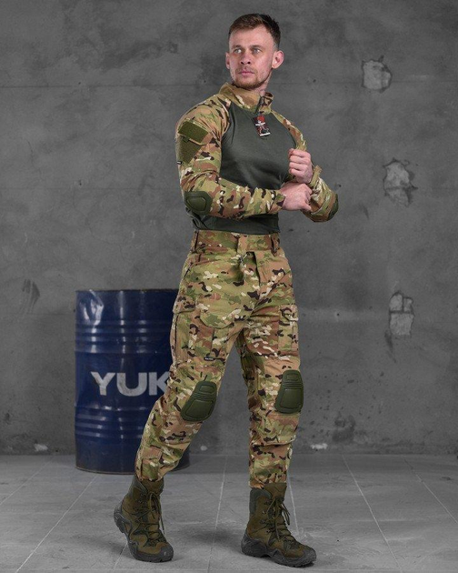 Тактичний костюм військовий Single ( Убакс + Штани ), Камуфляж: Мультикам, Розмір: M - зображення 1