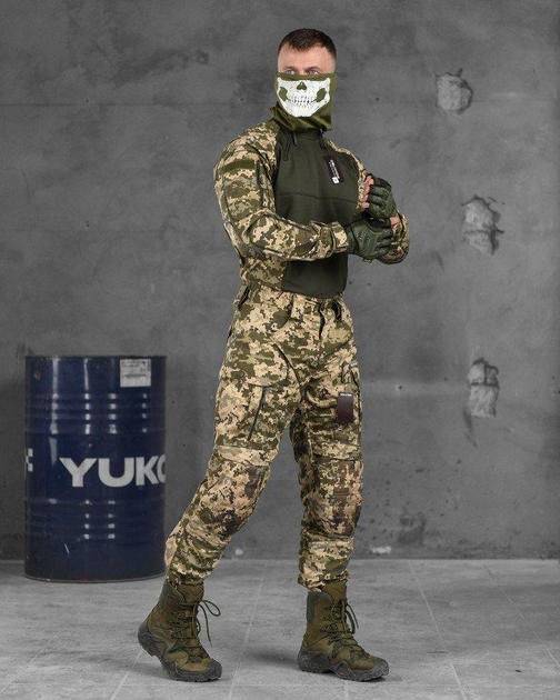 Тактичний військовий костюм GGW3 ( Убакс + Штани ), Камуфляж: Піксель, Розмір: S - зображення 1
