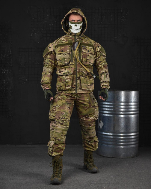 Тактичний військовий костюм XC/11 ( Куртка + Гідратор + Штани ), Камуфляж: Мультикам, Розмір: M - зображення 1