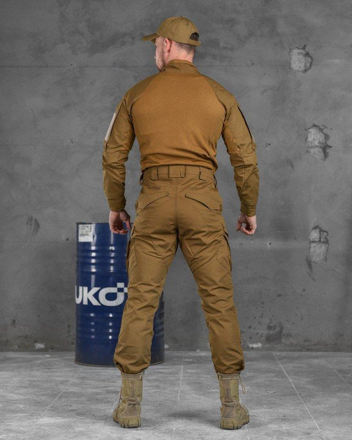 Тактичний військовий костюм Patton ( Убакс + Штани ), Камуфляж: Койот, Розмір: XL - зображення 2