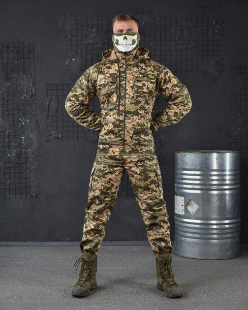 Тактический военный комплект Expo ( Китель + Убакс + Штаны ), Камуфляж: Пиксель, Размер: M - изображение 2