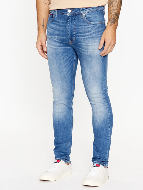 Jeansy męskie Tommy Jeans DM0DM16636-1A5 34/34 Granatowe (8720644529003) - obraz 1