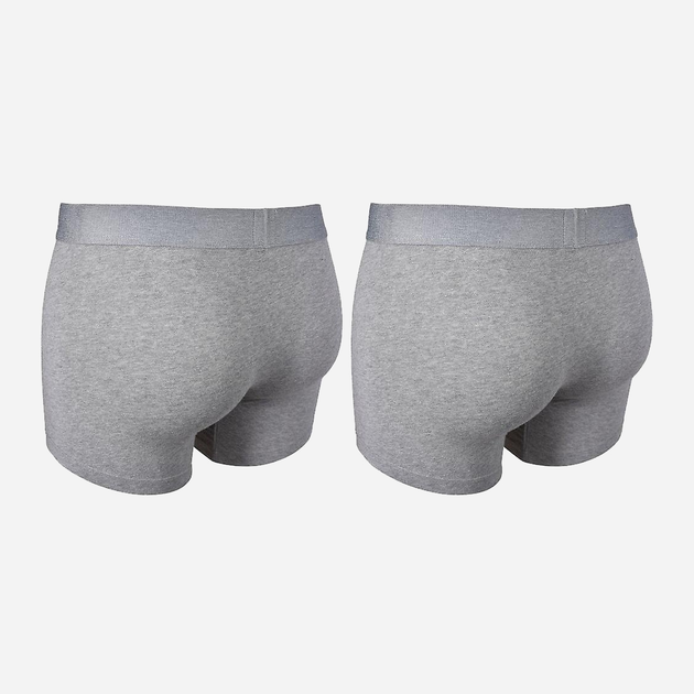 Набір трусів-боксерів чоловічих 2 шт Levi's Melange Wb Boxer Brief Organic Co 2P 701203923-004 M Сірий (8720245288866) - зображення 3