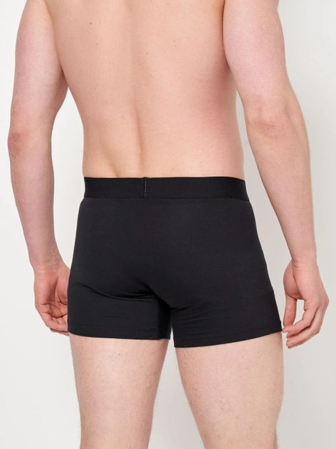 Набір трусів-боксерів чоловічих 2 шт Levi's Solid Basic Boxer Brief Organic Co 2P 701222842-005 2XL Чорний (8720245437660) - зображення 3