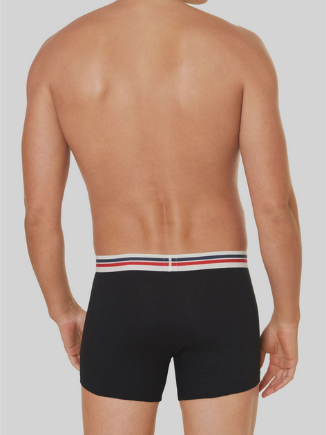 Набір трусів-боксерів чоловічих 2 шт Levi's Logo Boxer Brief Org 2P 7012228430050 M Сірий/Чорний (8720245438001) - зображення 3