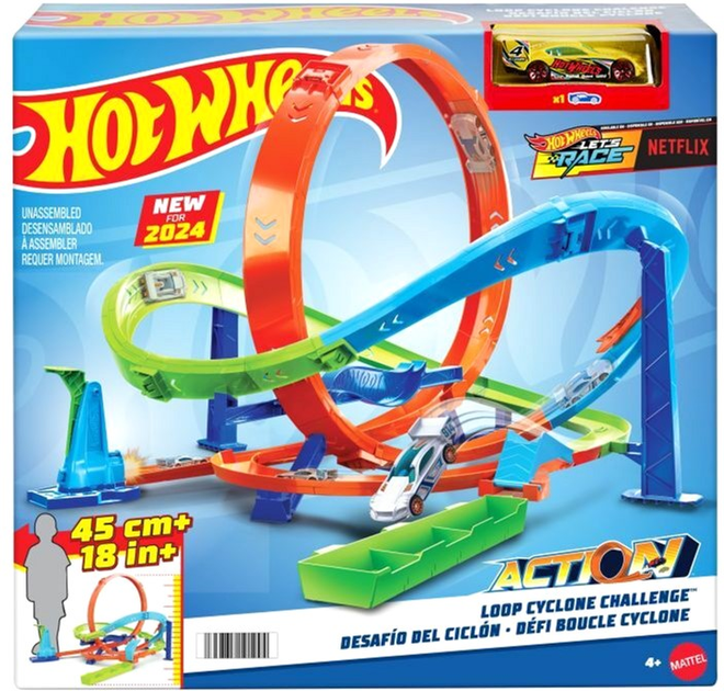 Zestaw Mattel Hot Wheels Action Zakręcone tornado (194735191994) - obraz 1