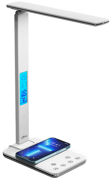 Lampka biurkowa LED Media-Tech MT222 z wbudowaną ładowarką bezprzewodową LEDITOU - obraz 8