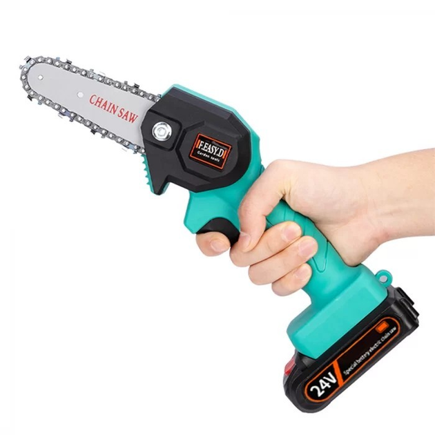 Rechargeable mini electric chainsaw discount