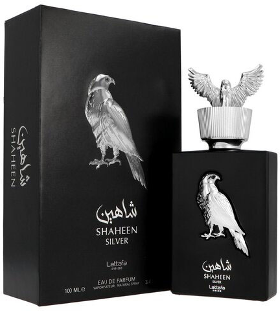 Woda perfumowana unisex Lattafa Shaheen Silver 100 ml (6291108738658) - obraz 2