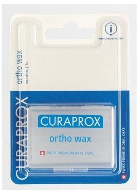 Ортодонтичний віск Curaprox у пластиковому контейнері (7612412422702) - зображення 3