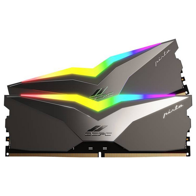 ОЗУ DDR5 32Gb 5600MHz (2*16Gb) OCPC PISTA RGB C36 Titan - изображение 7