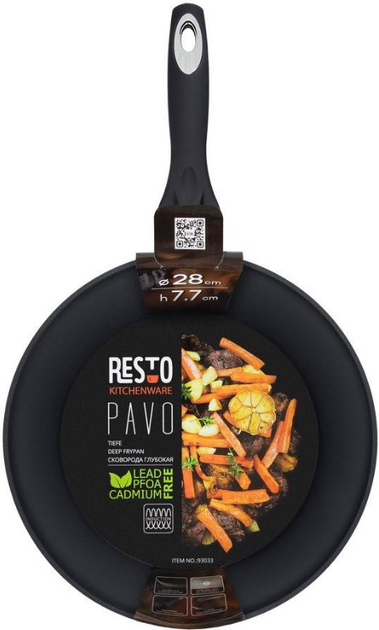 Сковорода глибока Resto Pavo 93033 28 см (4260403577783) - зображення 6