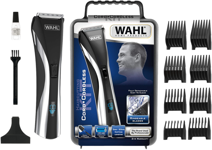 Тример Wahl Hair & Beard LCD (0043917808147) - зображення 1