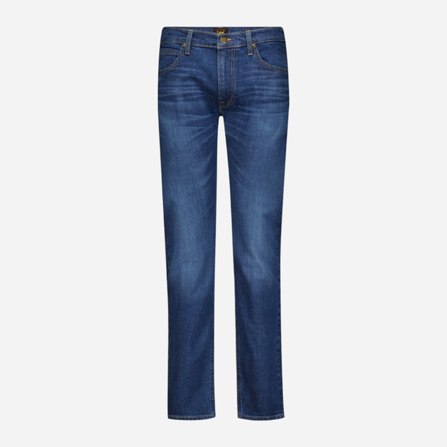 Jeansy regular fit męskie Lee 112350156 38/32 Niebieskie (5401019822556) - obraz 6