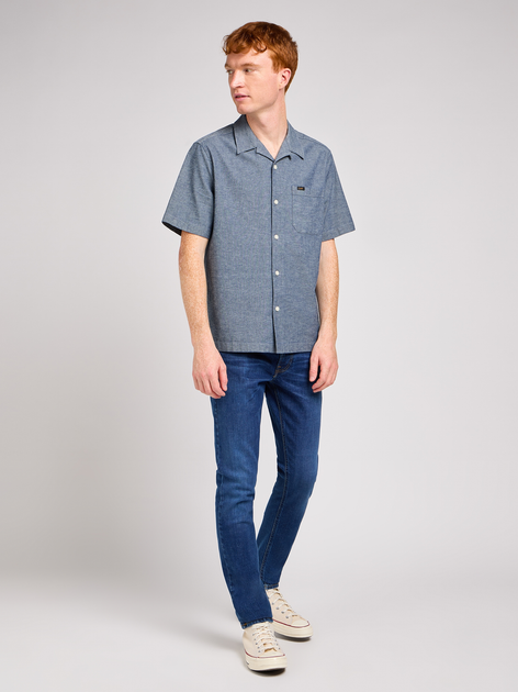 Jeansy regular fit męskie Lee 112350156 36/34 Niebieskie (5401019822525) - obraz 3