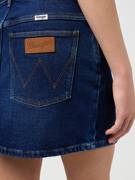 Спідниця жіноча Wrangler 112351749 S Синя (5401019942162) - зображення 5