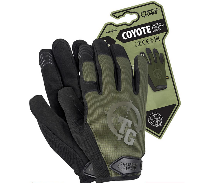 Перчатки тактические полнопалые REIS TACTICAL GLOVES RTC-COYOTE Olive XL - изображение 1