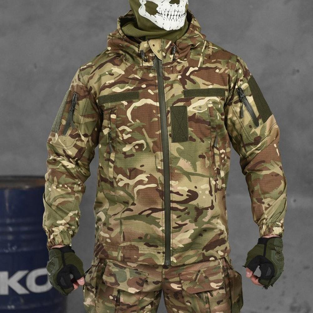 Чоловіча демісезонна куртка "Mossad" ріп-стоп мультикам розмір 2XL - зображення 1