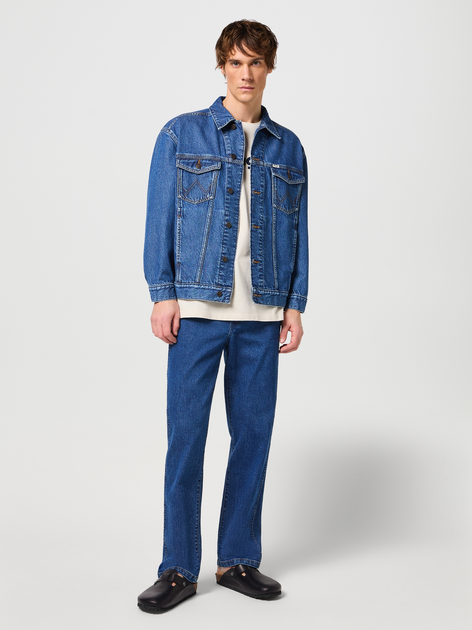 Kurtka jeansowa męska Wrangler 112351265 XL Niebieska (5401019936604) - obraz 3