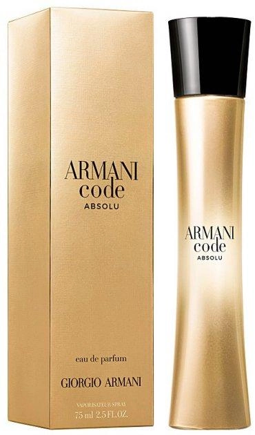 Woda perfumowana dla kobiet Giorgio Armani Code Absolu 75 ml (3614272544444) - obraz 1