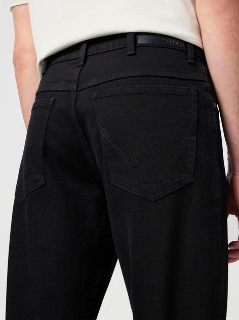 Джинси Regular fit чоловічі Wrangler 112126014 36/34 Чорні (5400852558639) - зображення 5
