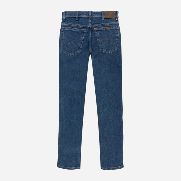 Jeansy regular fit męskie Wrangler 112125987 36/32 Niebieskie (5415037922273) - obraz 7