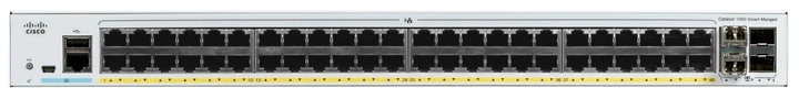 Комутатор Cisco Catalyst C1000-48P-4X-L PoE+ (889728248648) - зображення 2