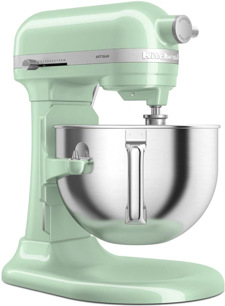 Кухонна машина KitchenAid Artisan 5KSM60SPXEPT 5.6 л з підйомною чашею фісташковий - зображення 2