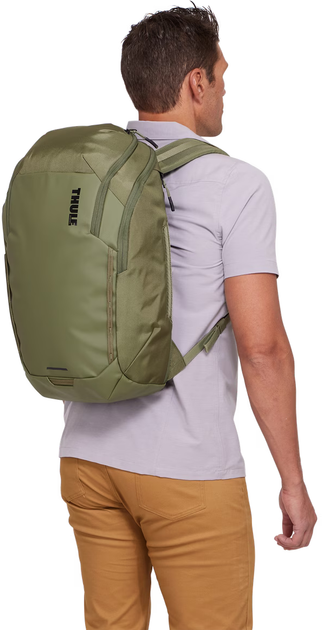 Рюкзак для ноутбука THULE Chasm 26L TCHB-215 15.6" Olivine (3204982) - Фото 4 Рюкзак для ноутбука THULE Chasm 26L TCHB-215 15.6" Olivine (3204982) - изображение 4