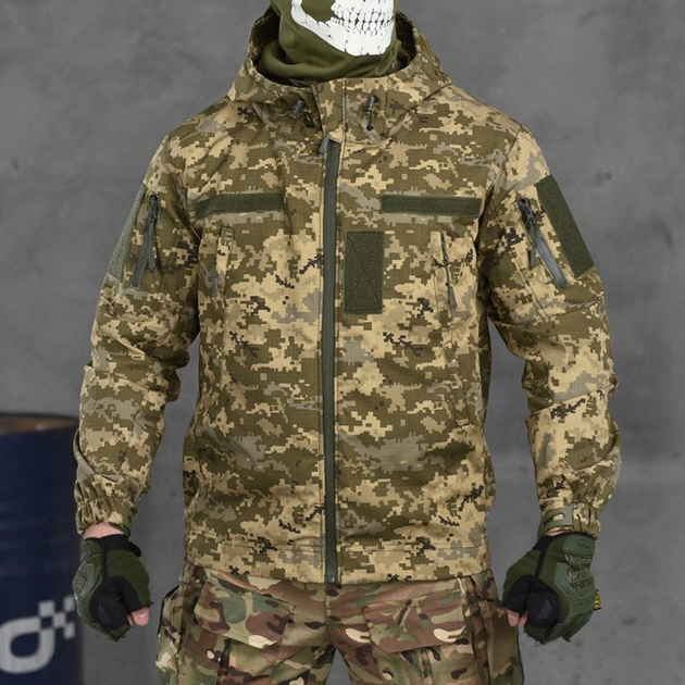 Мужская куртка "Mossad" рип-стоп пиксель размер M - изображение 1
