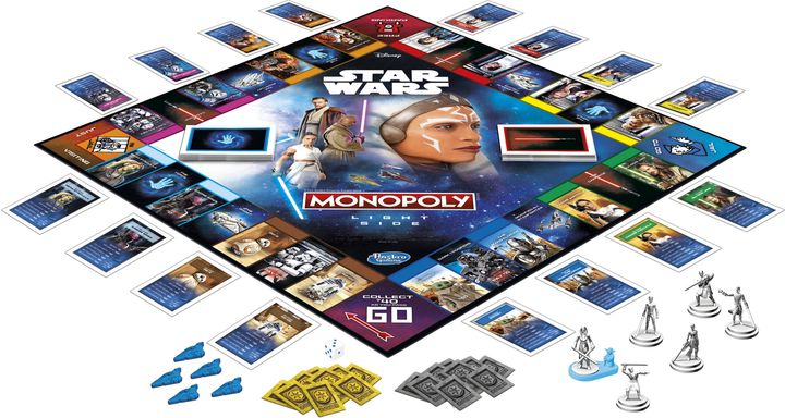 Настільна гра Hasbro Star Wars Light Side Monopoly (5010996169655) - зображення 2