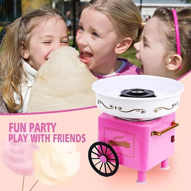 Аппарат для приготовления сахарной ваты Cotton candy maker большой, мини машина (MAG-228) - Фото 7 Аппарат для приготовления сахарной ваты Cotton candy maker большой, мини машина (MAG-228) - изображение 7