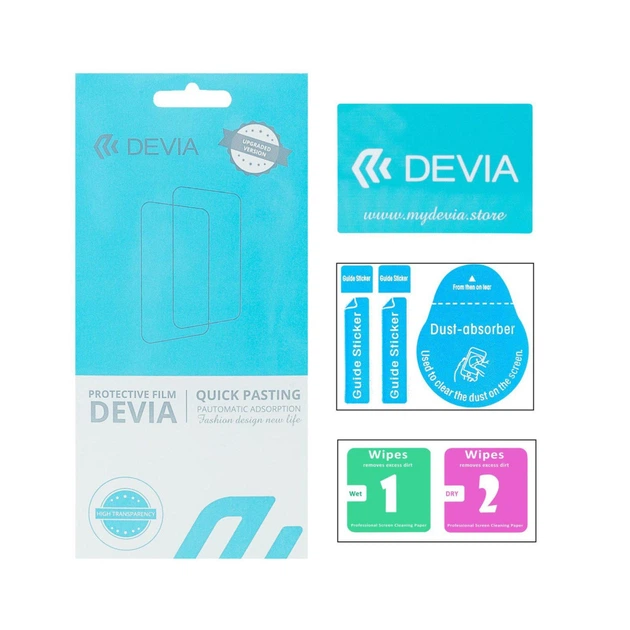 Пленка защитная Devia Hydrogel Realme Note 50 matte (m487740) - Фото 3 Пленка защитная Devia Hydrogel Realme Note 50 matte (m487740) - изображение 3