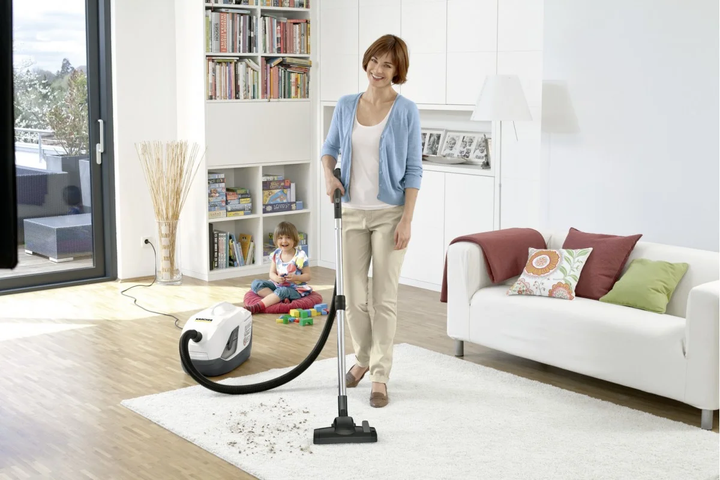 Karcher Пилосос миючий DS 6 Plus, 650Вт, вода -2 л, НЕРА, білий - изображение 9
