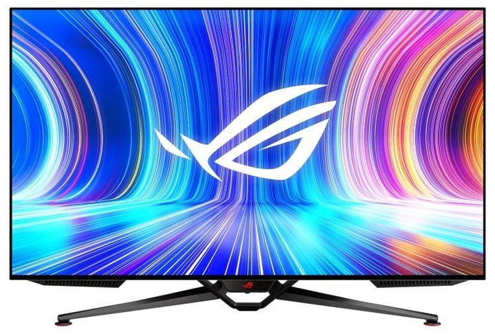 ASUS Монитор 41.5" ROG Swift PG42UQ 4xHDMI, DP, 4xUSB, MM, OLED, 3840x2160, 138Hz, 0.1ms, DCI-P3 98%, G-SYNC, HDR10 - изображение 1