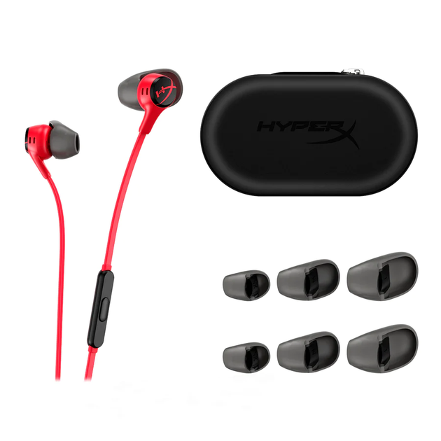 HyperX Гарнітура Cloud Earbuds II 3.5 мм Red - зображення 5